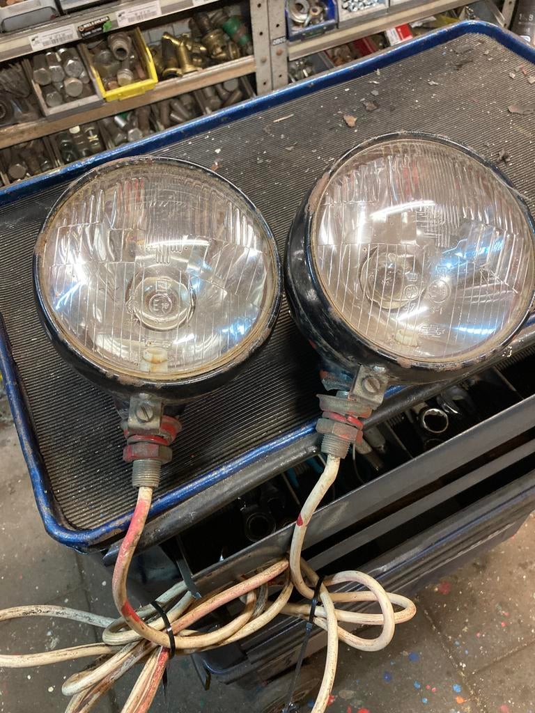 Koplampen oltimer tractor zeer gaaf, Ophalen of Verzenden