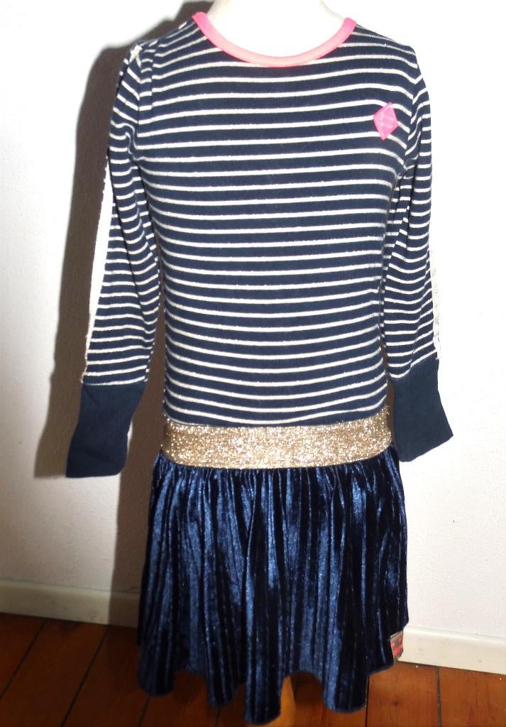 mooie B.Nosy jurk maat 98 -104, Kinderen en Baby's, Kinderkleding | Maat 98, B.Nosy, Meisje, Ophalen of Verzenden, Zo goed als nieuw