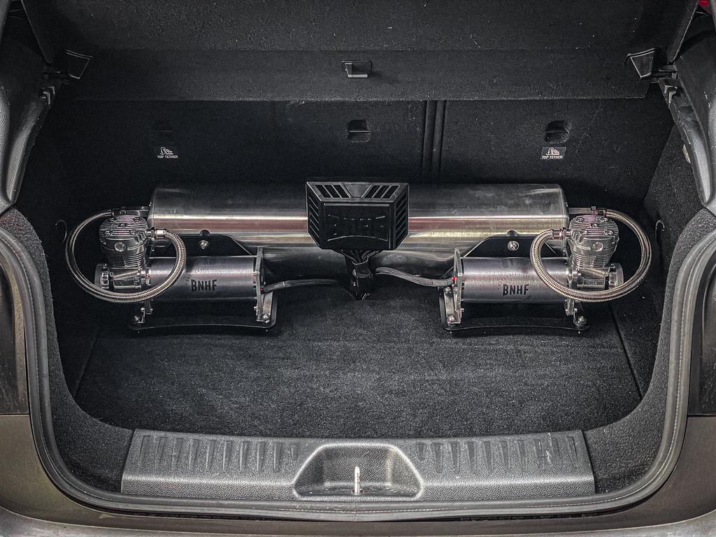 BNHF complete airride / luchtvering set (met poten voor A45), Ophalen, Gebruikt, Mercedes-Benz