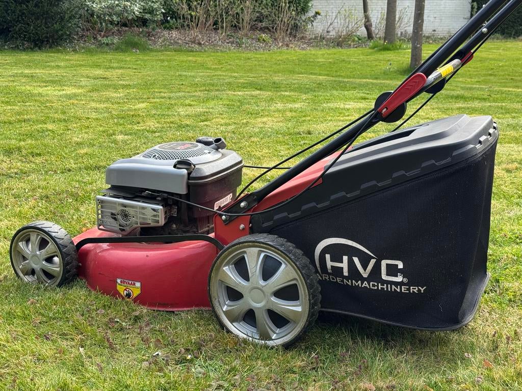 HVC Benzine Grasmaaier 51cm, Ophalen, Cirkelmaaier, Gebruikt, 50 cm of meer