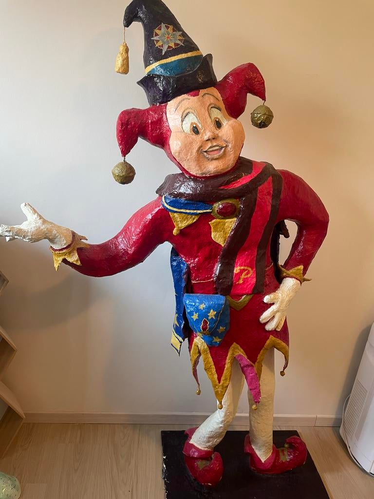 Zelfgemaakte efteling Pardoes pop, Ophalen, Gebruikt