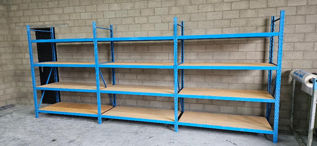 Stevig magazijnrek 472x65x200, Ophalen of Verzenden, Zo goed als nieuw