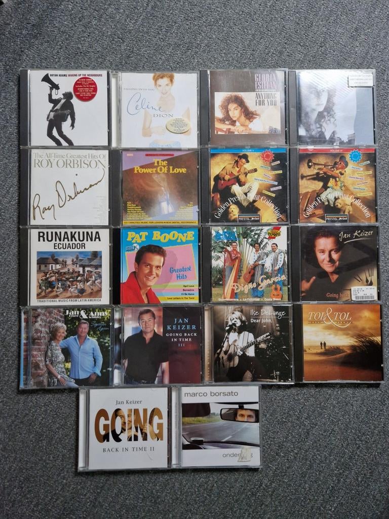 17 diverse cd's o.a.
Ilse de Lange, Gloria Estefan, Ophalen of Verzenden, Zo goed als nieuw