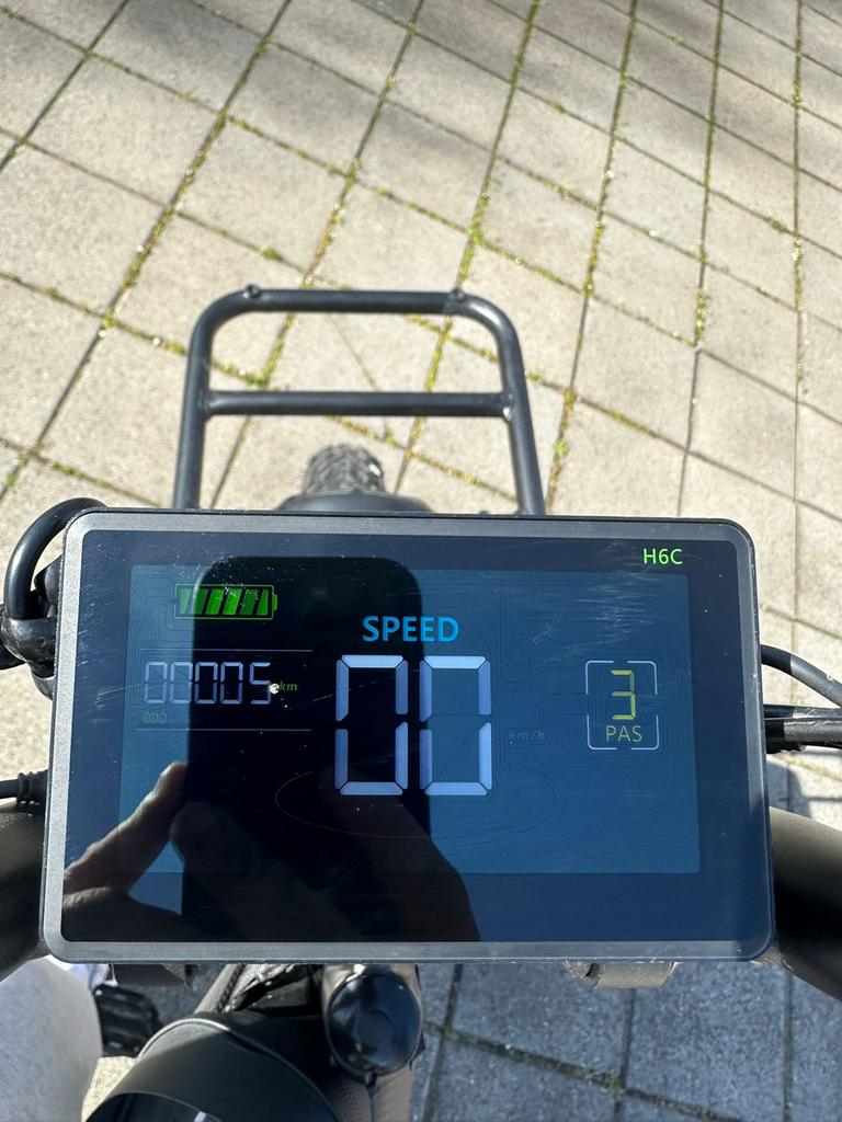 E-Father V20 Pro Elektrische Fatbike - Zo goed als nieuw, Zo goed als nieuw, Minder dan 47 cm, 50 km per accu of meer, Ophalen