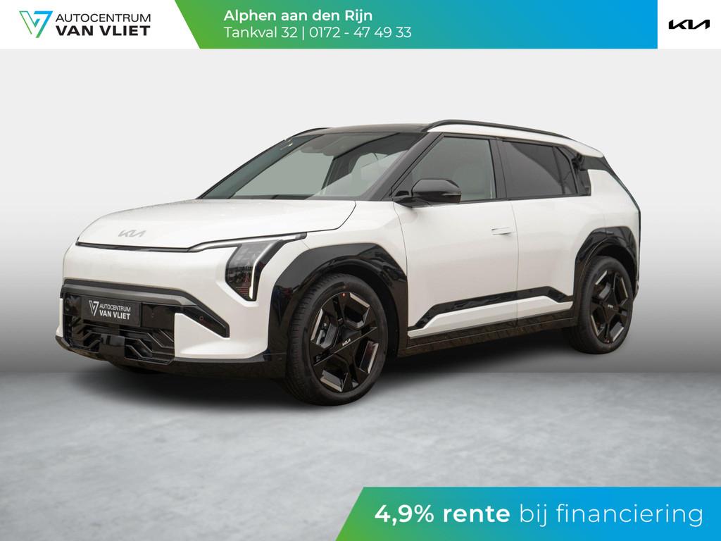 Kia EV3 GT-Line 81.4 kWh | Panoramadak | Ambient Lighting |, Stof, 510 min, 33 min, Wit