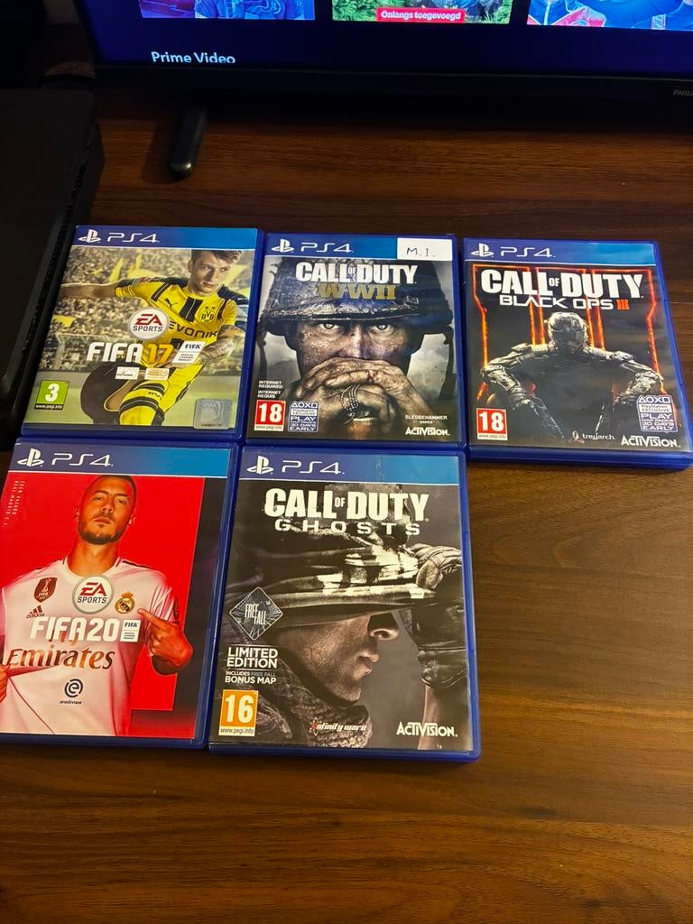 PS4 games €10 per stuk, Spelcomputers en Games, Ophalen, Overige genres, 1 speler, Nieuw