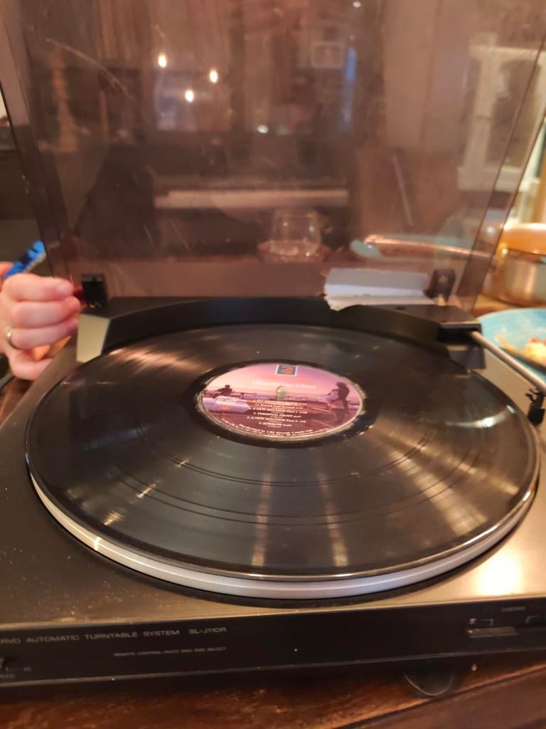 Technics SL-J110R Automatische Platenspeler, Gebruikt, Automatisch, Ophalen of Verzenden, Platenspeler