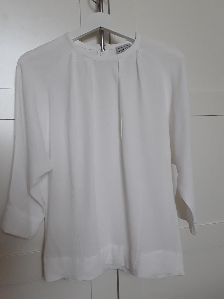 Witte top van het Spaanse merk Bimba y Lola, Bimba y Lola, Wit, Zo goed als nieuw, Ophalen