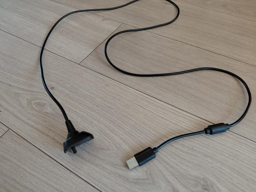 Xbox 360 oplader kabel - USB naar console, Ophalen of Verzenden, Zo goed als nieuw