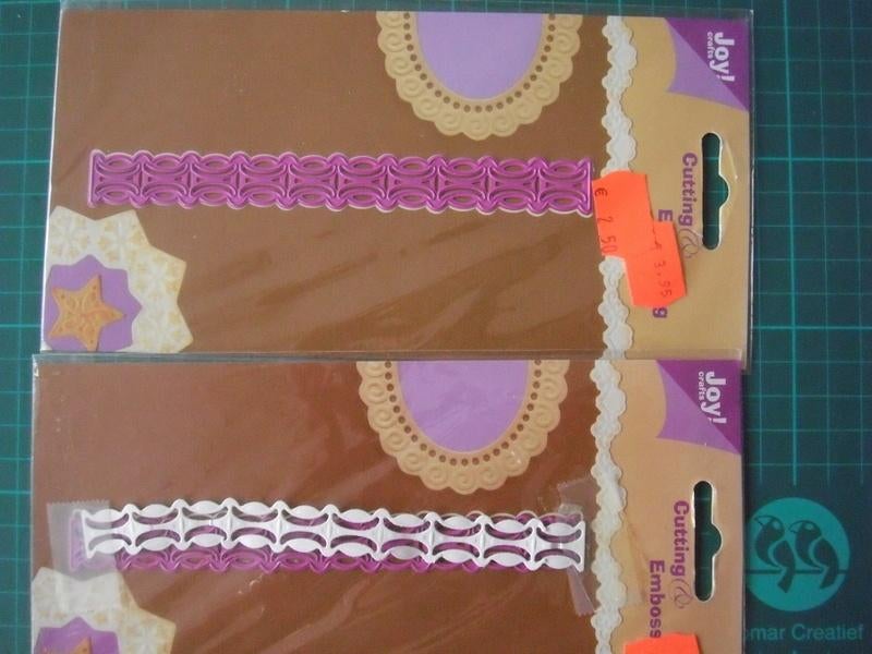 Nieuwe snijmal Joy! - rand -2, Ophalen of Verzenden, Nieuw, Overige thema's, Pons of Mal