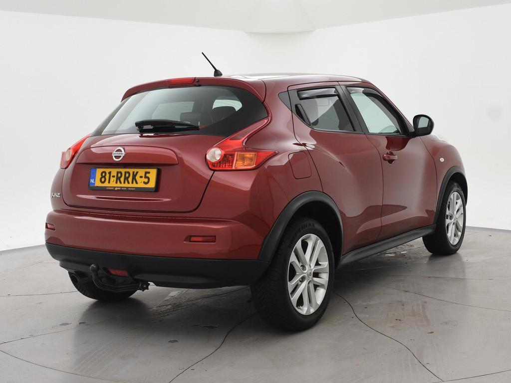 Nissan Juke 1.6 AUTOMAAT TEKNA + LEDER | CAMERA | TREKHAAK |, Euro 5, 4 cilinders, 49 €/maand, SUV of Terreinwagen