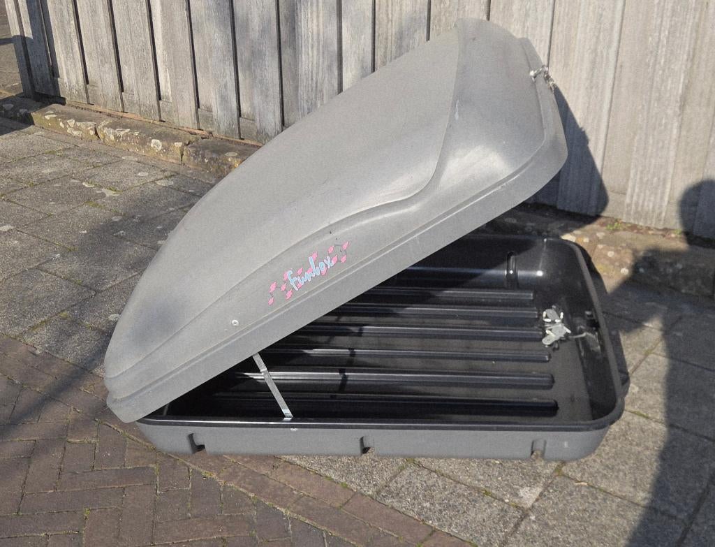 Te koop dakkoffer, Auto diversen, Dakkoffers, Ophalen, Gebruikt