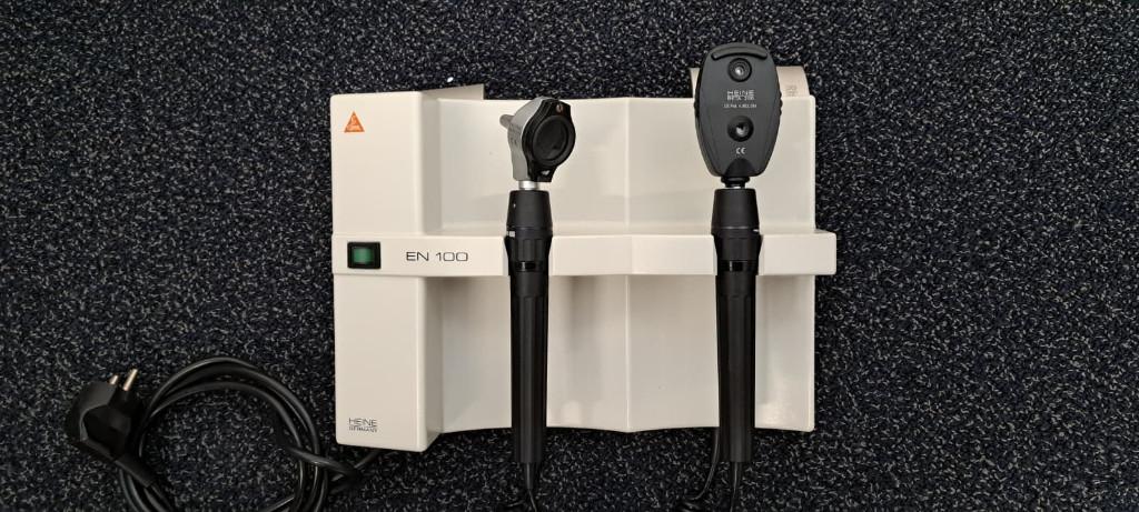Heine, Otoscope + Ophthalmoscope complete Set, Ophalen of Verzenden, Zo goed als nieuw