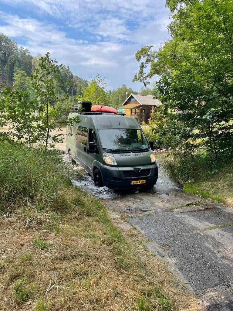 Peugeot Boxer Camper L3H2 3.0HDI Offgrid Verhoogd, Caravans en Kamperen, Campers, Overige merken, Particulier, 6 tot 7 meter, Overige merken