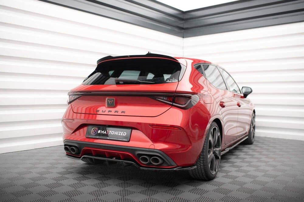 Voorlip sideskirt diffuser spoiler Cupra Leon Hatchback 20+