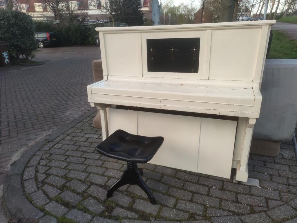 Gratis piano vanavond afhalen Noorder IJdijk, Ophalen of Verzenden, Gebruikt