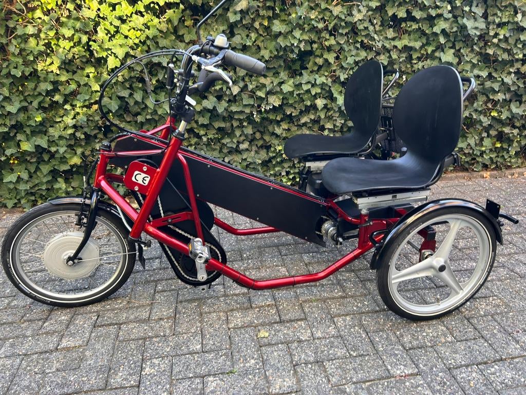 PF Mobility side by side duofiets Heinzmann + garantie, Fietsen en Brommers, Fietsen | Driewielfietsen, Ophalen, Zo goed als nieuw