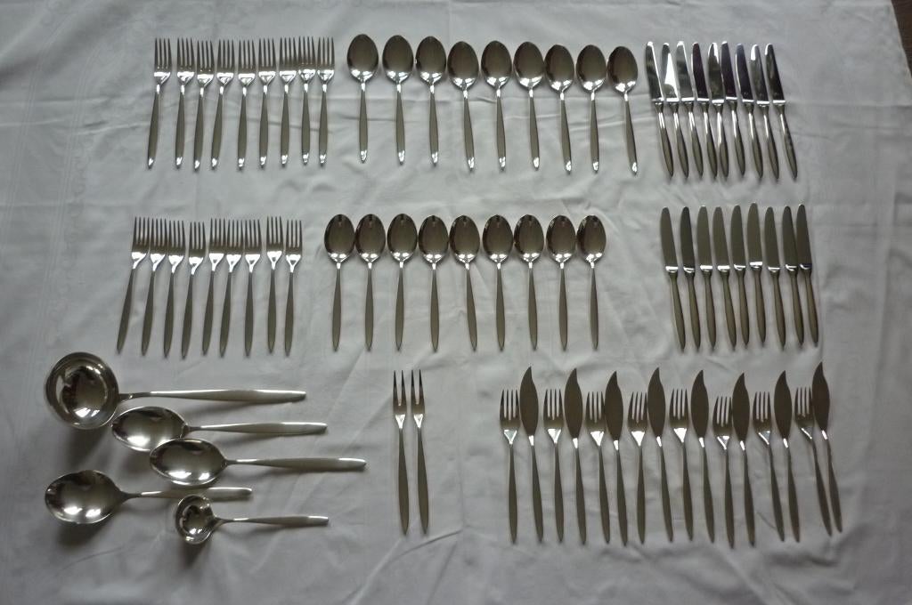 Christofle BESTEK model ORLEANS, Ophalen of Verzenden, Zo goed als nieuw, Vaatwasserbestendig, Los bestek