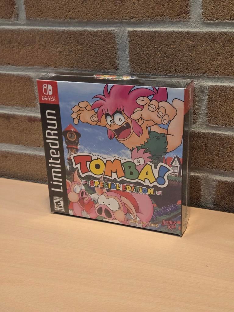 Tomba! Special Edition - Limited Run Games - Nintendo Switch, Nintendo, Support.nintendo.nl, 1 speler, Nieuw