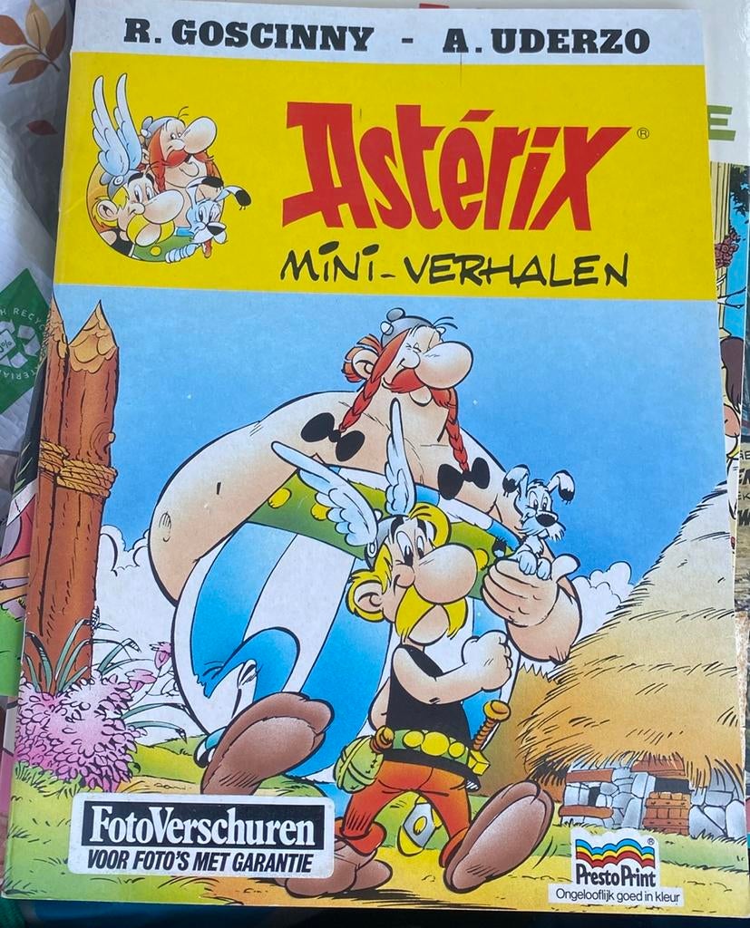 Asterix strip mini verhalen, Boeken, Stripboeken, Eén stripboek, Ophalen of Verzenden, Zo goed als nieuw