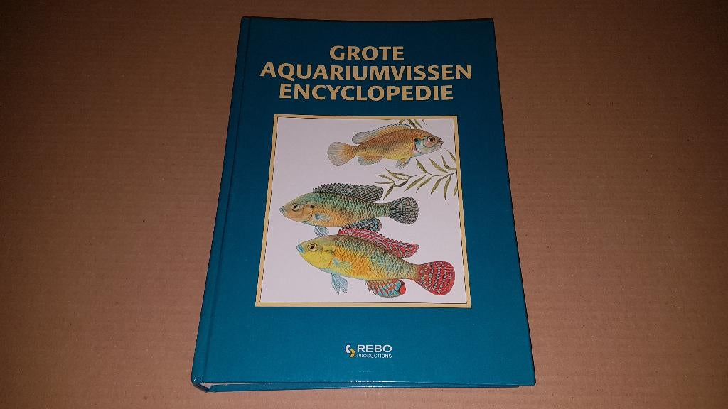 Boek - Grote aquariumvissen encyclopedie, Ophalen of Verzenden, Zo goed als nieuw, Vissen
