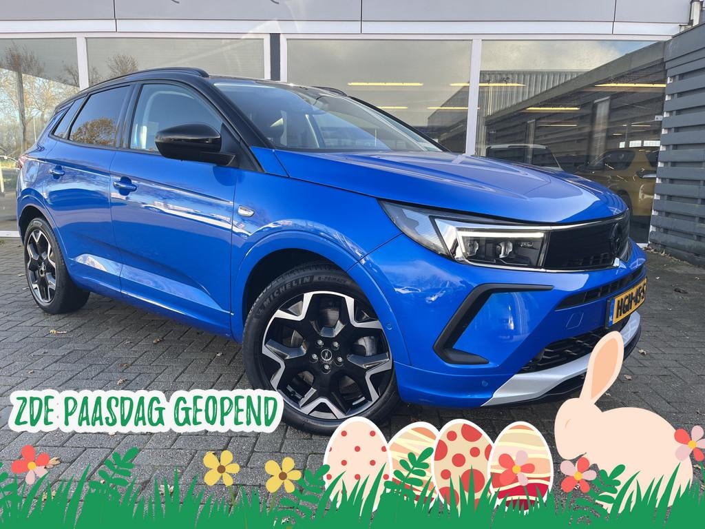 Opel Grandland 1.6 Turbo Plug-In Hybrid GS Line / Vol opties, Euro 6, 4 cilinders, Blauw, Bedrijf