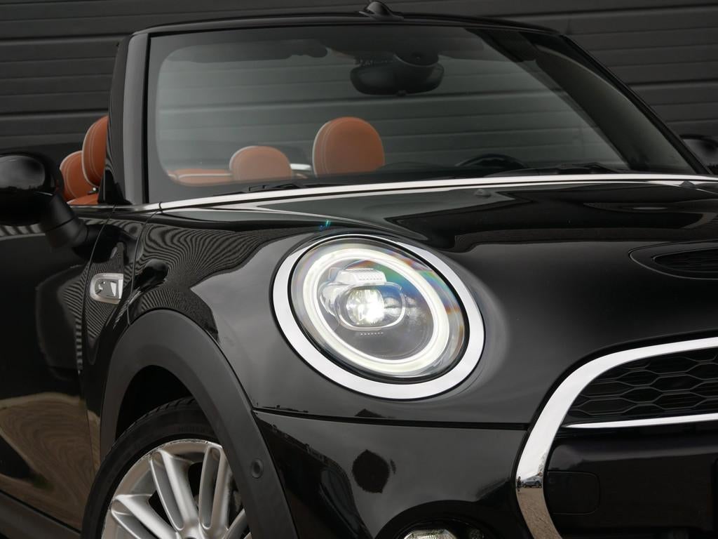 Mini Mini Cabrio 2.0 Cooper S, LED, Sportuitlaat, Leder, Auto's, Mini, 1998 cc, Gebruikt, 4 stoelen, Zwart