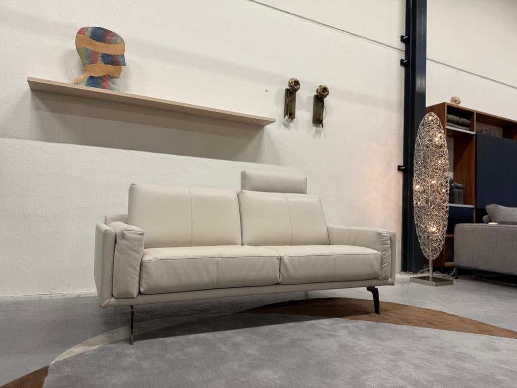 Nieuw Leolux Bellice Bank Senso Pampas leer Design 190