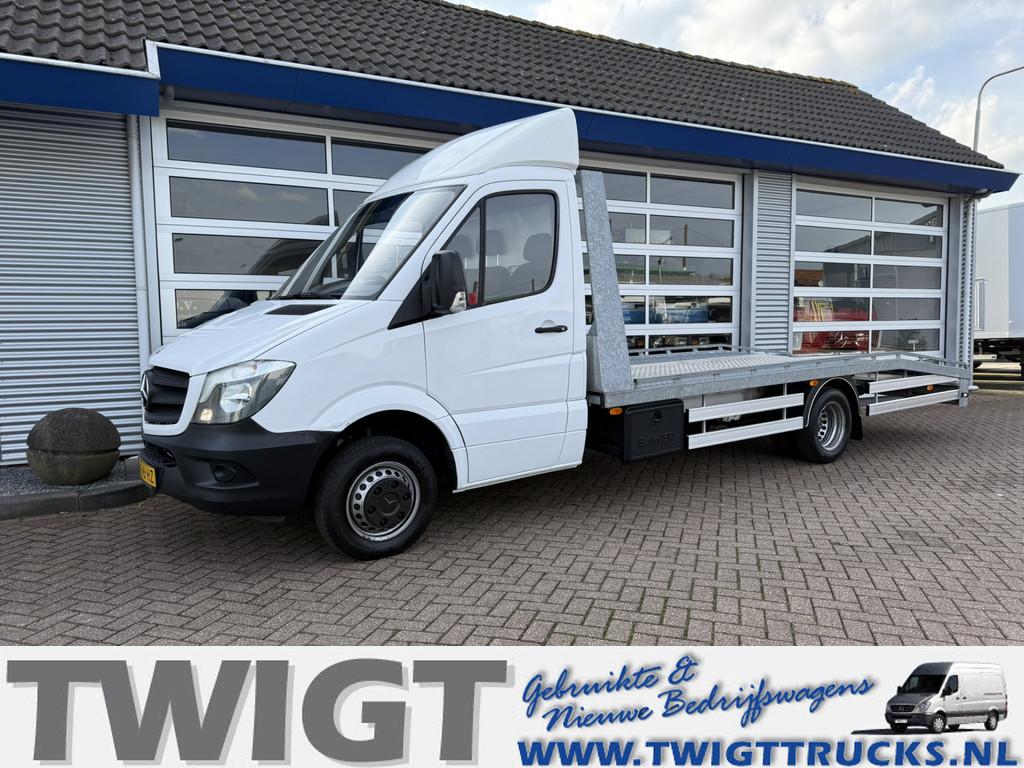Mercedes-Benz Sprinter 513 2.2 CDI 432 Oprijwagen (bj 2015), Auto's, Bestelauto's, Euro 5, Achterwielaandrijving, Gebruikt, 4 cilinders