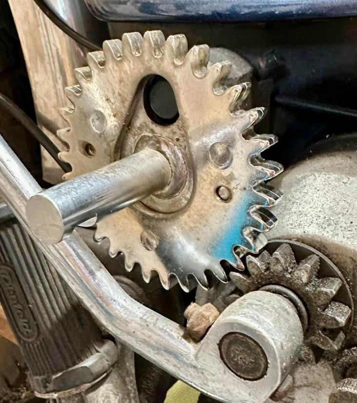 Trapas gezocht voor puch monza, Ophalen of Verzenden, Gebruikt