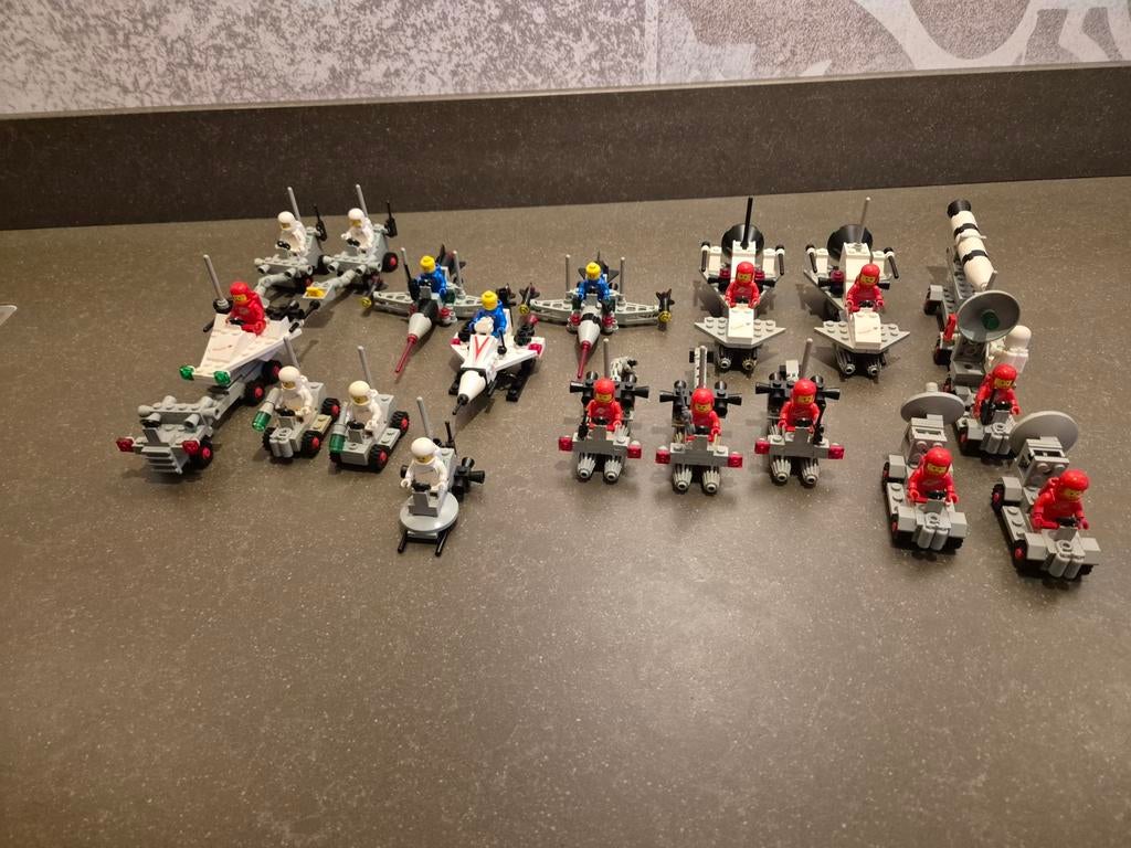 Grote collectie Lego ruimtesets met bouwinstructies, Ophalen of Verzenden