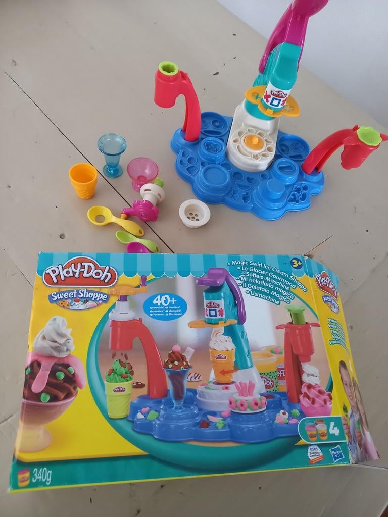Play Doh IJsmachine, Ophalen of Verzenden, Zo goed als nieuw, Jongen of Meisje