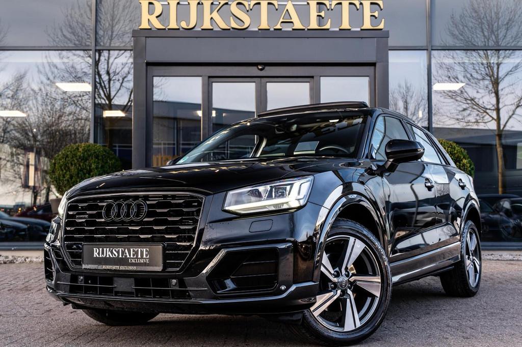 Audi Q2 40 TFSI Quattro S-Line|PANO|ACC|CAMERA|HEAD-UP|18'', Auto's, Audi, Gebruikt, 1984 cc, Zwart, Bedrijf