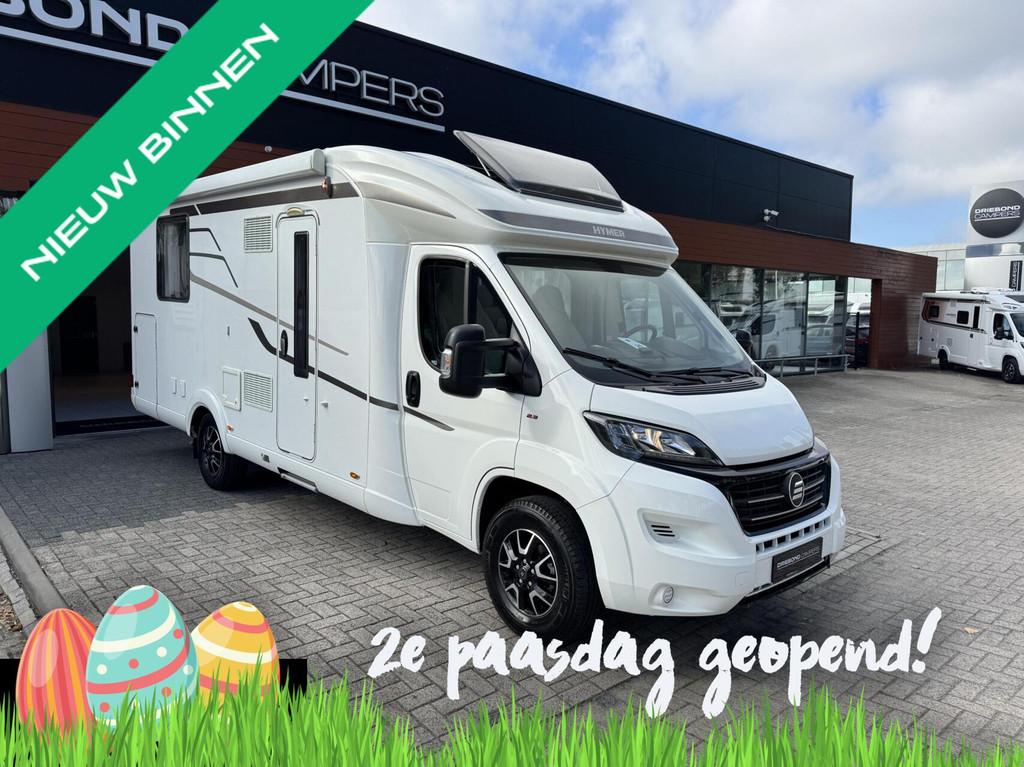 Hymer T 698 CL Queensbed EP-Levelsysteem Luifel Fietsenrek C, Airbags, 7 tot 8 meter, Bedrijf, Hymer