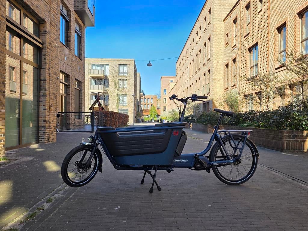 Nieuwe Winora Fub 2 bakfiets - Ideaal voor 2 kinderen, Overige merken, Gebruikt, Info@winora.com, Elektrisch