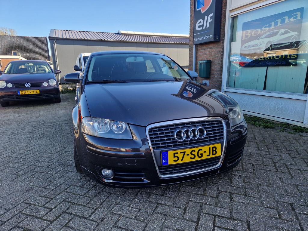 Audi A3 2.0 FSI "Ambition" 150 Pk ! Clima - Cruise - 18 inch, Auto's, Voorwielaandrijving, Stof, Gebruikt, 4 cilinders