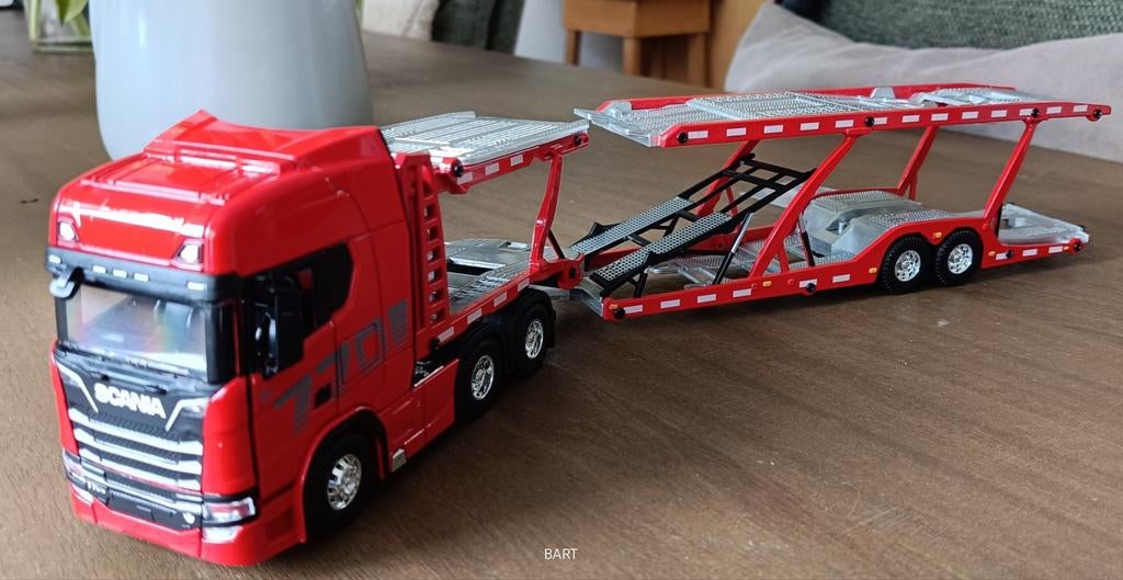 SCANIA NEXT GEN 770 AUTOTRANSPORT COMBI, Ophalen of Verzenden, Zo goed als nieuw, Bus of Vrachtwagen, Overige merken