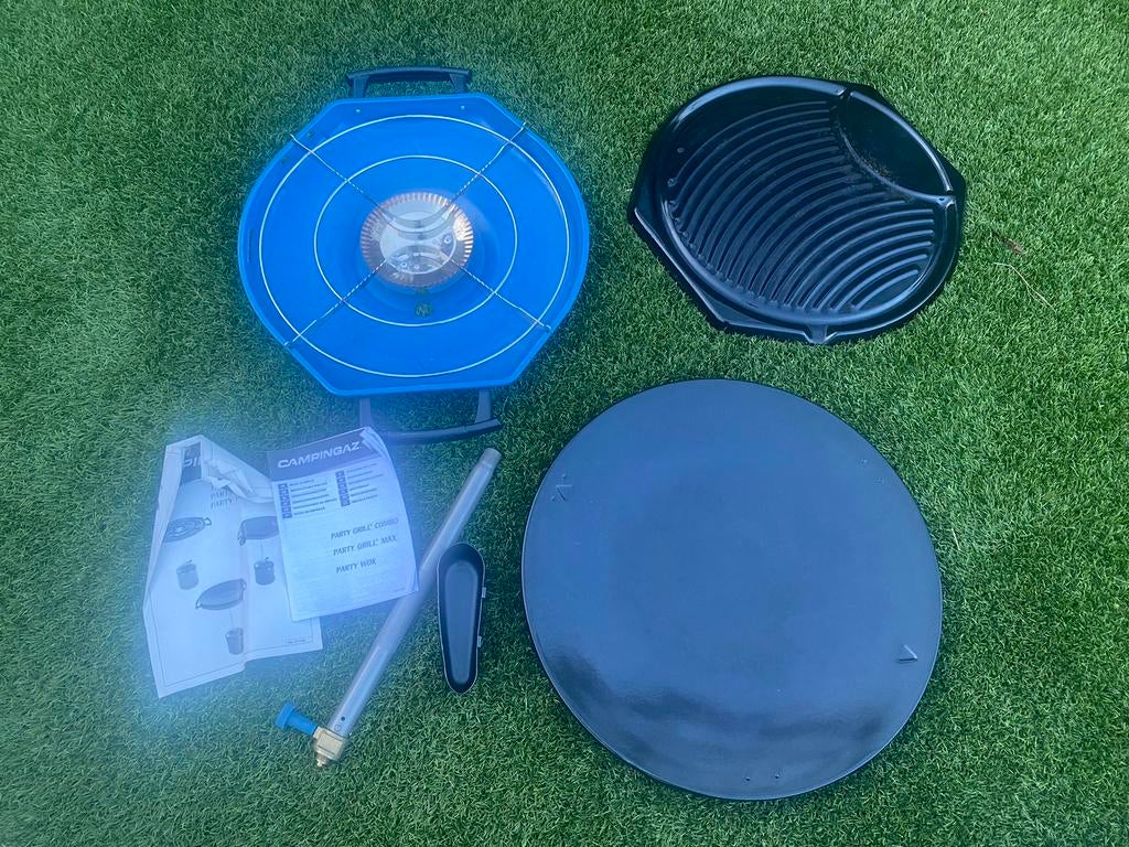 Campingaz skottelbraai, Ophalen of Verzenden, Gebruikt