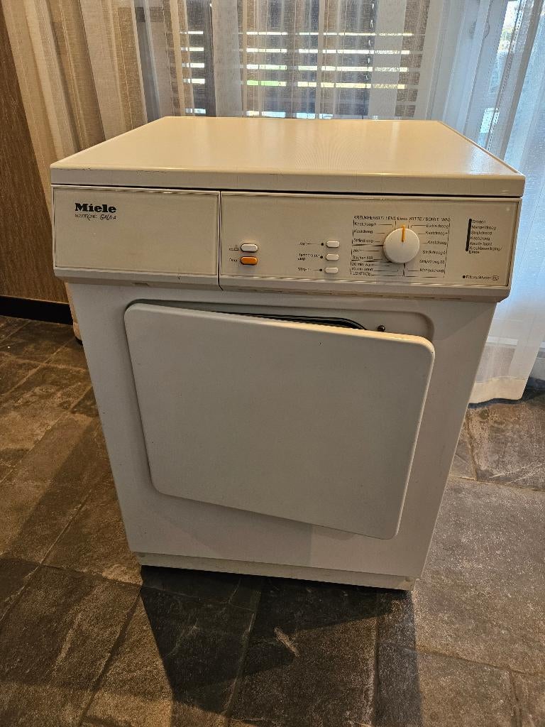 Droger Miele, Witgoed en Apparatuur, Wasdrogers, Ophalen, 6 tot 8 kg, Gebruikt, Luchtafvoer