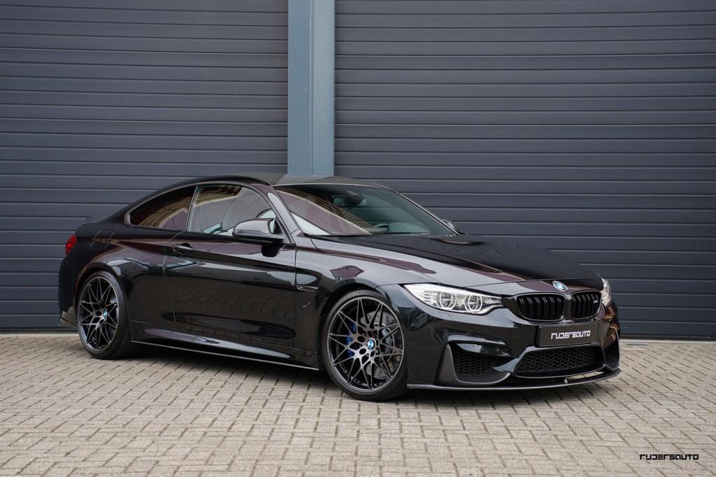 BMW M4 DCT | Carbon Dak | Styling 666M| KW HAS verlaagd | Ca, Automaat, 4-Serie, 4 stoelen, Zwart