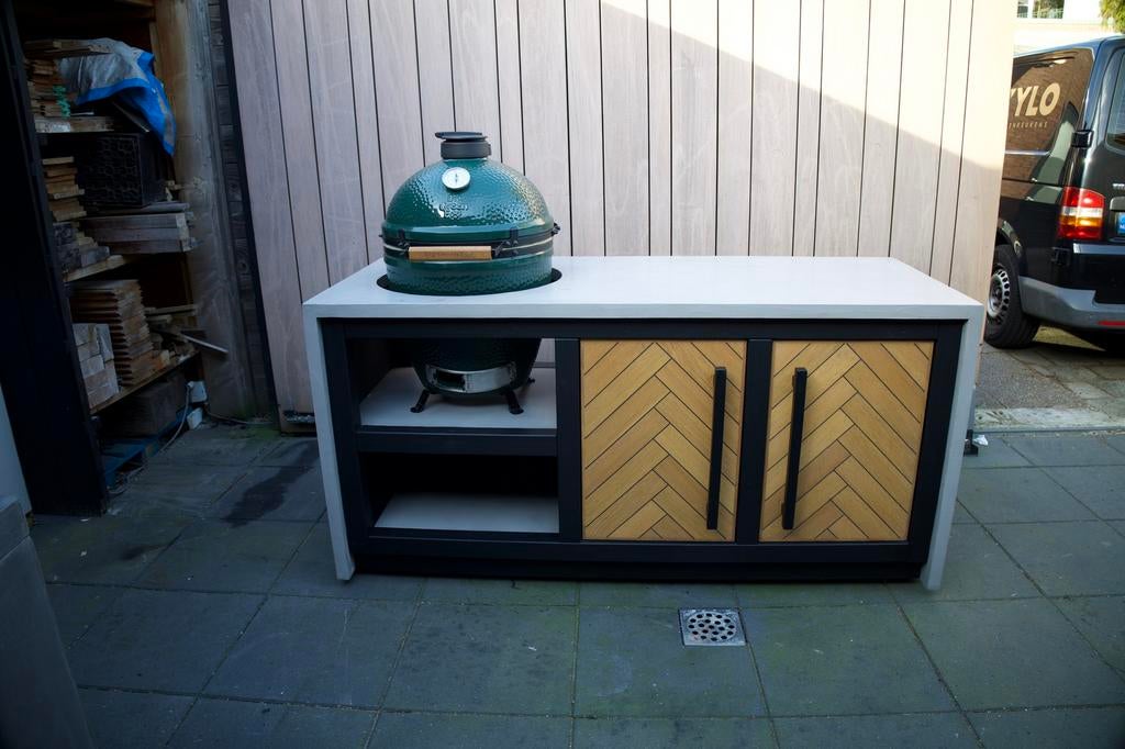 Showmodellen buitenkeukens, Ophalen of Verzenden, Nieuw, Houtskool, Inbouw