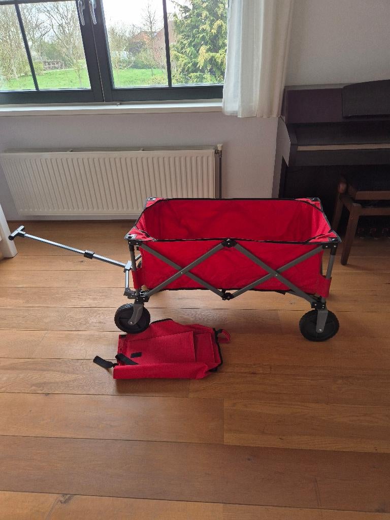 Opvouwbare bolderkar, Caravans en Kamperen, Bolderkarren, Ophalen, Opvouwbaar, Zo goed als nieuw