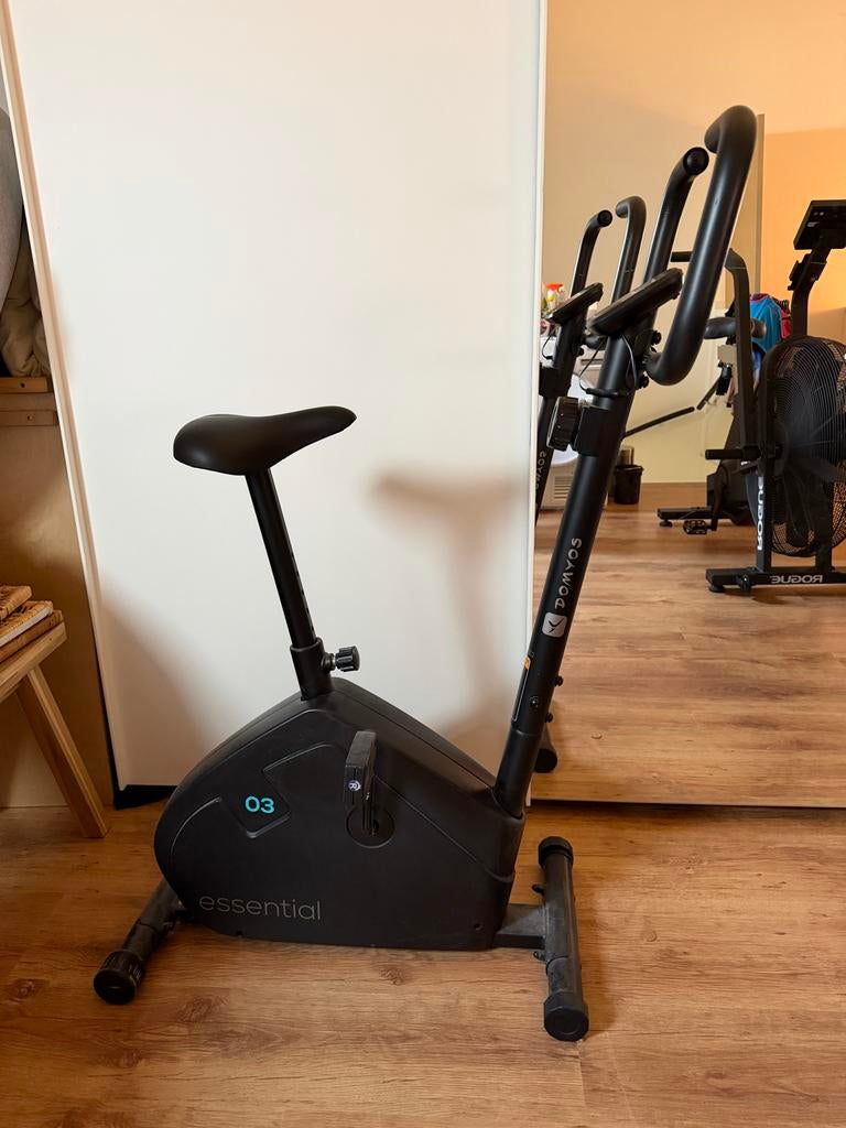 Hometrainer Domyos Essential 3, Ophalen, Zo goed als nieuw, Metaal, Benen