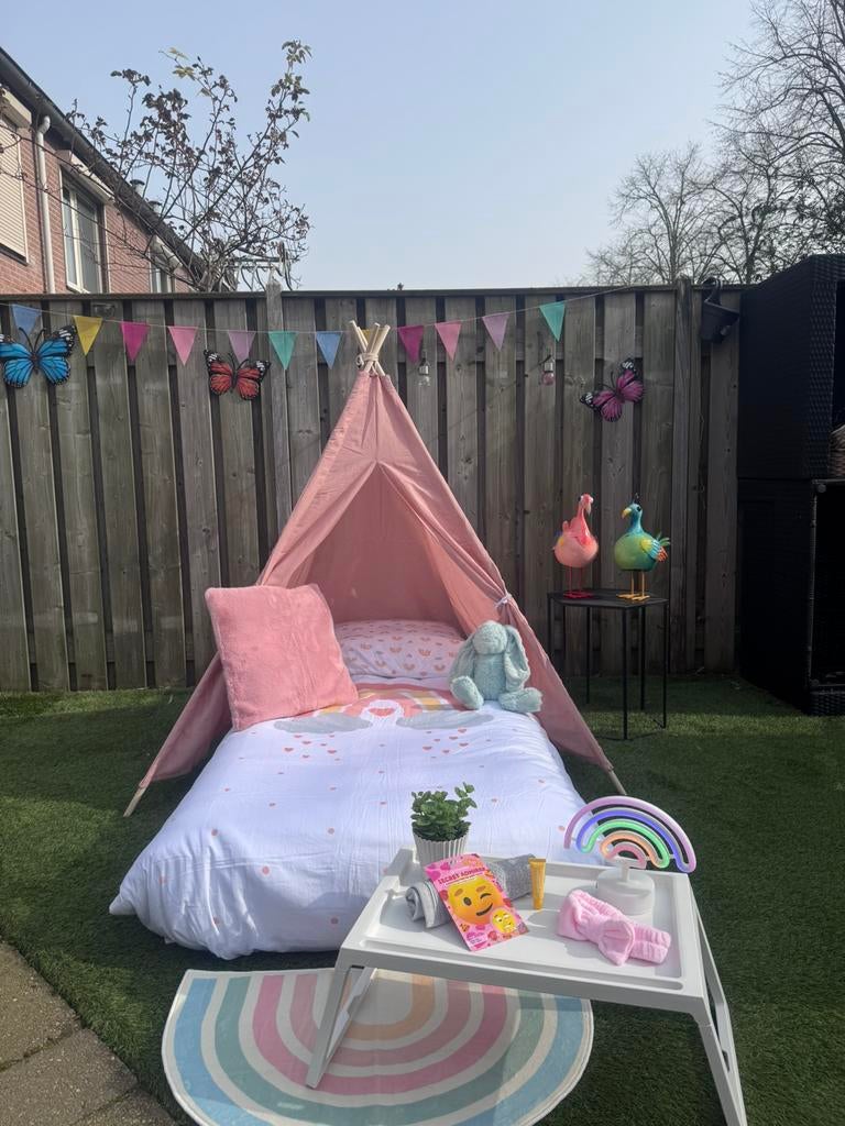 Tipi tent slaapfeest verhuur, Ophalen of Verzenden, Nieuw, Abraham of Sarah