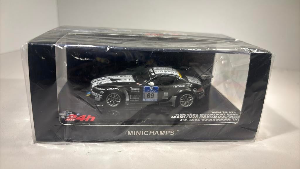 Bmw z4 gt3 24h Nurburgring minichamps 1.43, Auto, Ophalen of Verzenden, MiniChamps, A