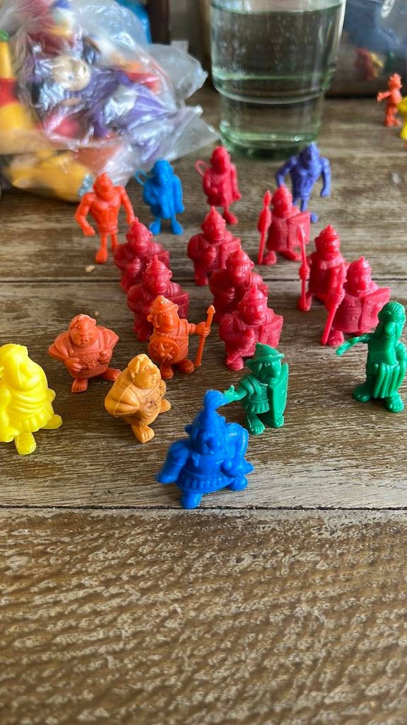 vintage Dunkin' Asterix-figuurtjes plastic jaren 70, Verzamelen, Poppetjes en Figuurtjes, Ophalen of Verzenden, Zo goed als nieuw