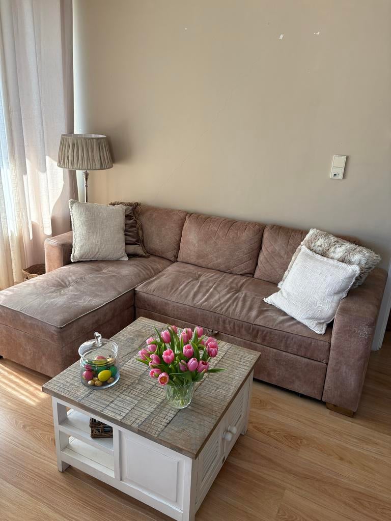 Riviera Maison (slaap)bank - Gratis af te halen, Ophalen, Gebruikt, Driepersoons, 75 tot 100 cm