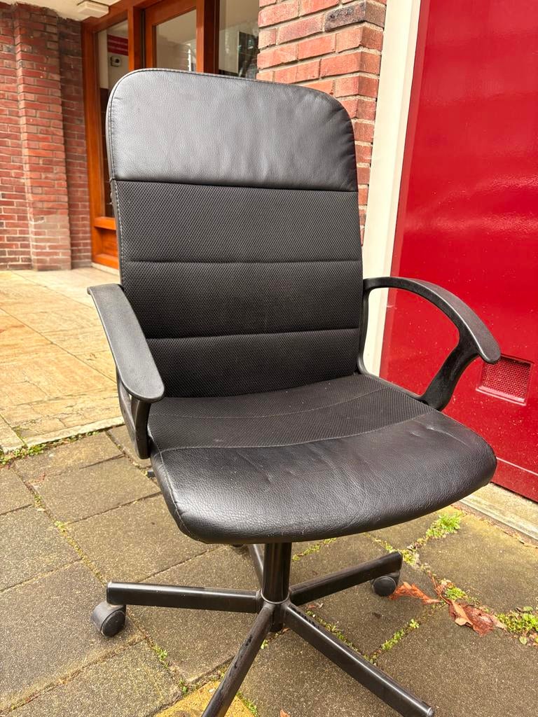 IKEA Renberget bureaustoel, Huis en Inrichting, Bureaustoelen, Ophalen of Verzenden, Gebruikt, Zwart, Bureaustoel