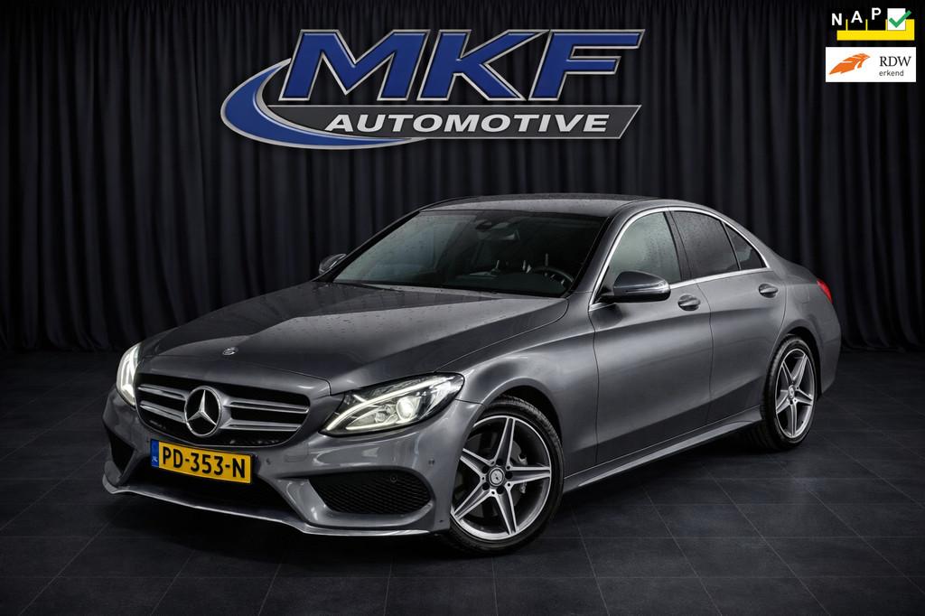 Mercedes-Benz C-klasse 180 CDI 2017 AMG ECC/PDC/LEDER/EURO6!, Auto's, 1385 kg, Achterwielaandrijving, Gebruikt, 4 cilinders