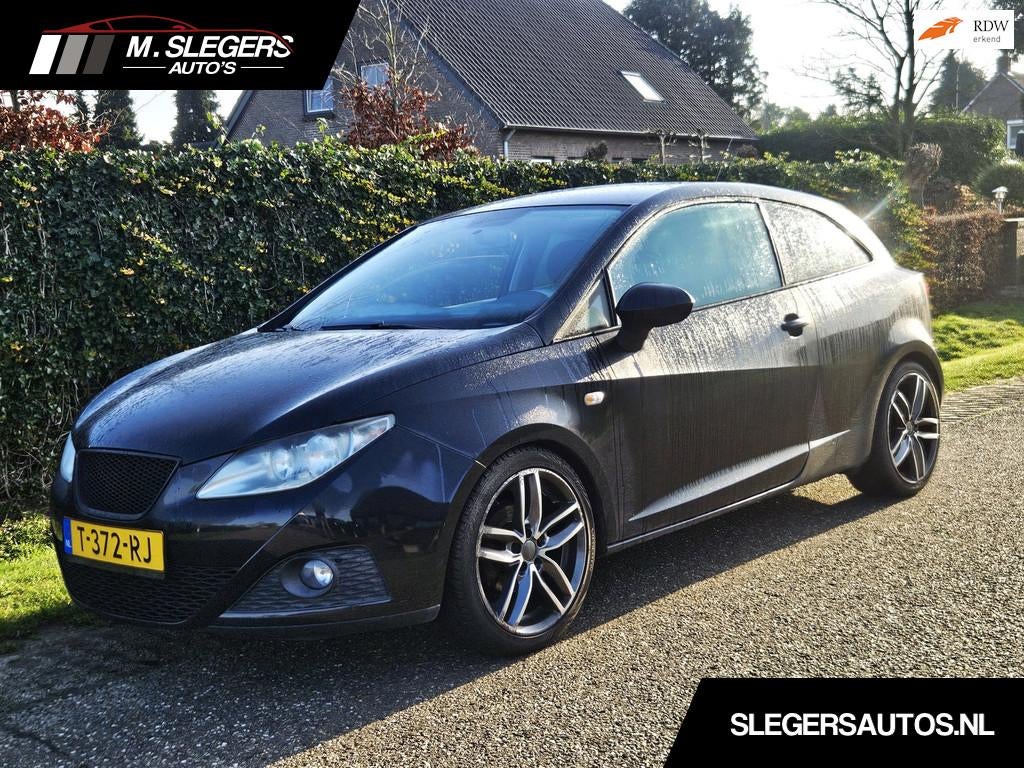 Seat Ibiza SC 1.6 Style*Airco*Nieuwe APK, Auto's, Seat, Voorwielaandrijving, 990 kg, Bedrijf, Handgeschakeld